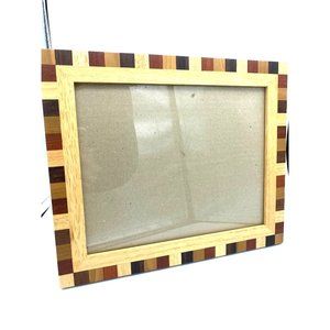 Wooden Inlayed Handcrafted 4-Toned Photo Frame by PhilipWhitney Photo 8"x10"
